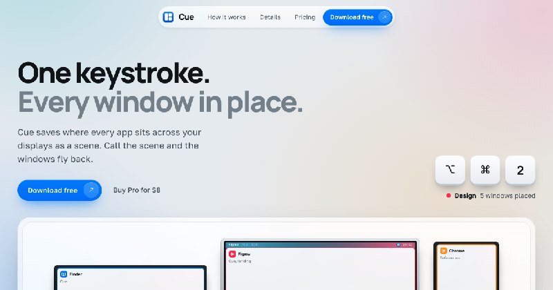 Cue for Mac